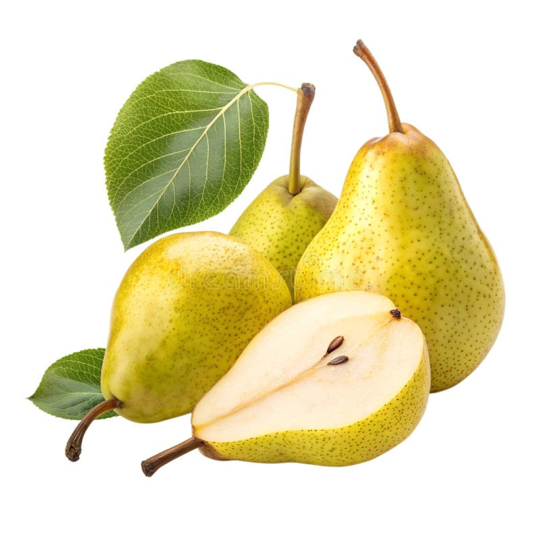 FRESH PEARS WHITE